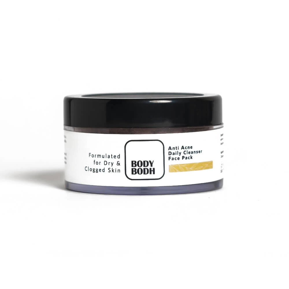 Anti Acne Daily Cleanser | Face Pack (Enriched with Honey & Moroccan Red Clay)