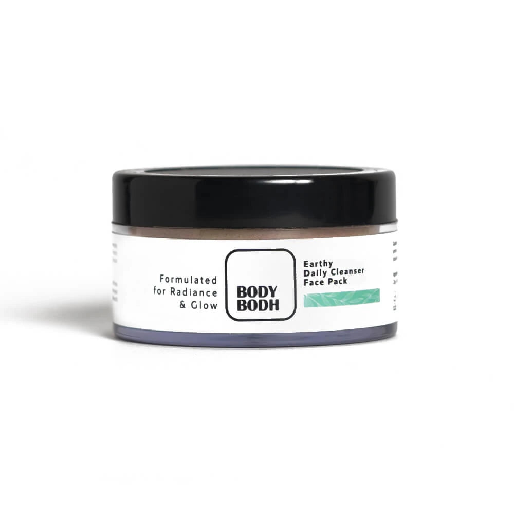 Earthy Daily Cleanser | Face Pack (Enriched with Activated Charcoal & Shankh Bhasma)