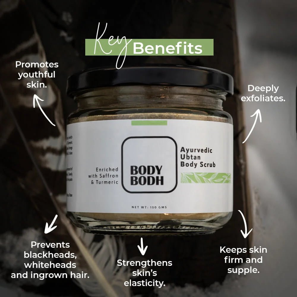 Ayurvedic Ubtan Body Scrub (Enriched with Saffron & Turmeric)
