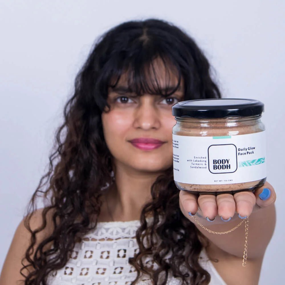 Daily Glow Face Pack (Enriched with Lakadong Turmeric & Sandalwood)