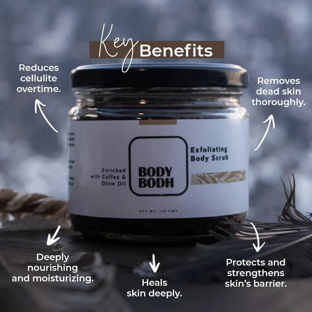 Exfoliating Body Scrub (Enriched with Coffee & Olive Oil)