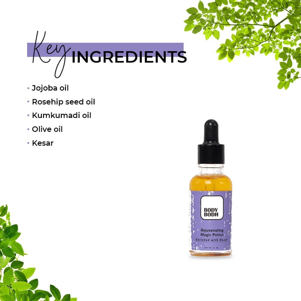 Rejuvenating Magic Potion | Face Oil (For Fine Lines & Wrinkles)