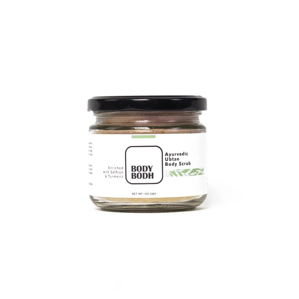 Ayurvedic Ubtan Body Scrub (Enriched with Saffron &amp; Turmeric)